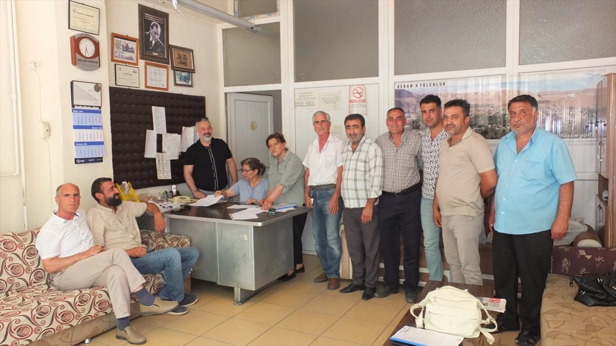 Keban SS 19 Nolu Motorlu Taşıyıcılar Kooperatifi Başkanlığına Hasan Özdemir yeniden seçildi