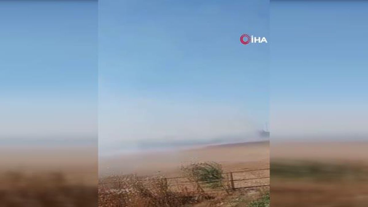 Tekirdağ'da bir çiftlikte çıkan yangın söndürüldü