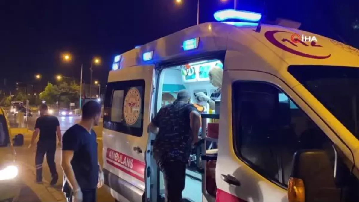 Alkollü sürücü emniyetin PTS direğine çarptı: 1 yaralı