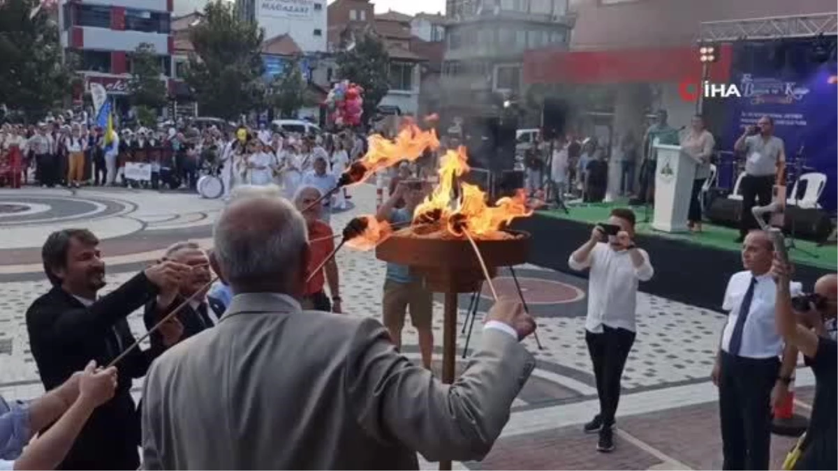 Devrek\'te festival meşalesi ateşlendi