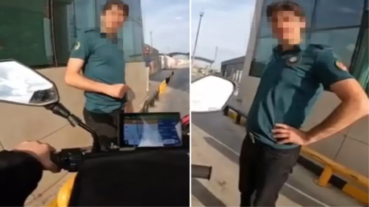 Gümrük memurundan İngiliz turiste taciz! Gündem olan video sonrası soruşturma başlatıldı