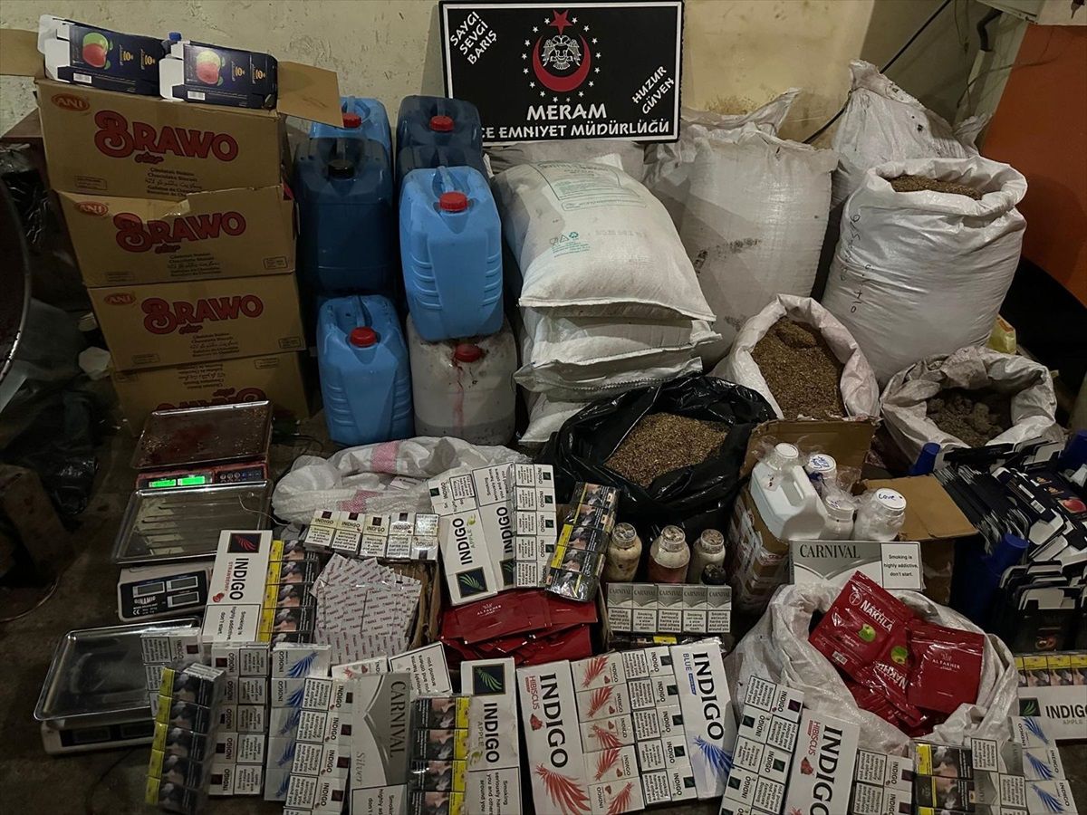 Konya\'da Kaçakçılık Operasyonunda 5 Şüpheli Gözaltına Alındı