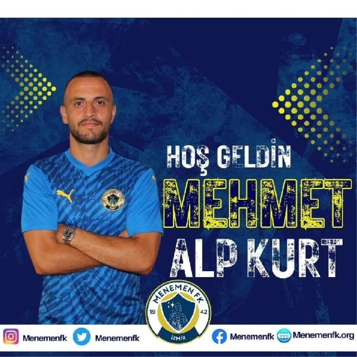 Menemen FK, Mehmet Alp Kurt\'u transfer etti