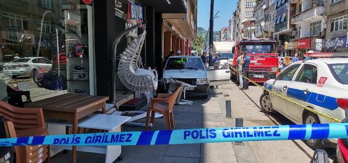 Ordu\'da otomobilin çarptığı kazada 2 yaralı