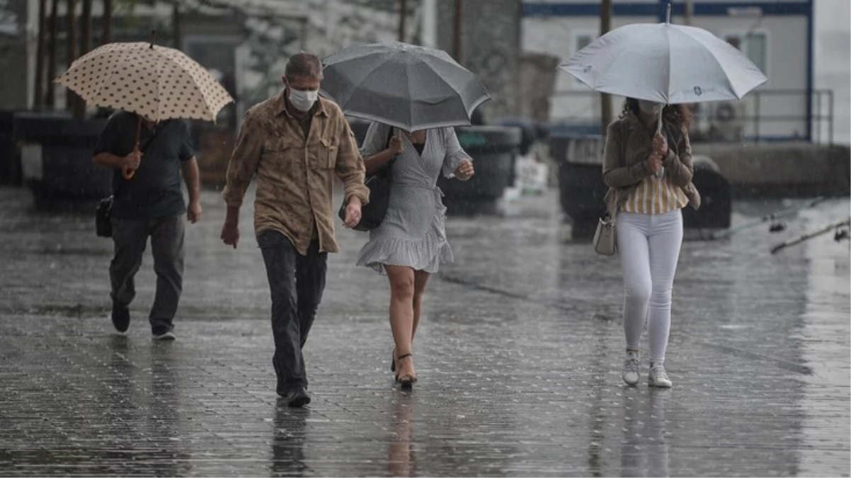 İstanbul\'da Kuvvetli Gök Gürültülü Sağanak Yağış Uyarısı