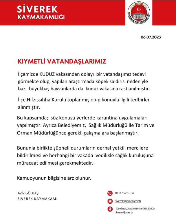 Başıboş köpeklerden büyükbaş hayvanlara kuduz salgını Başıboş köpeklerden büyükbaş hayvanlara kuduz salgını