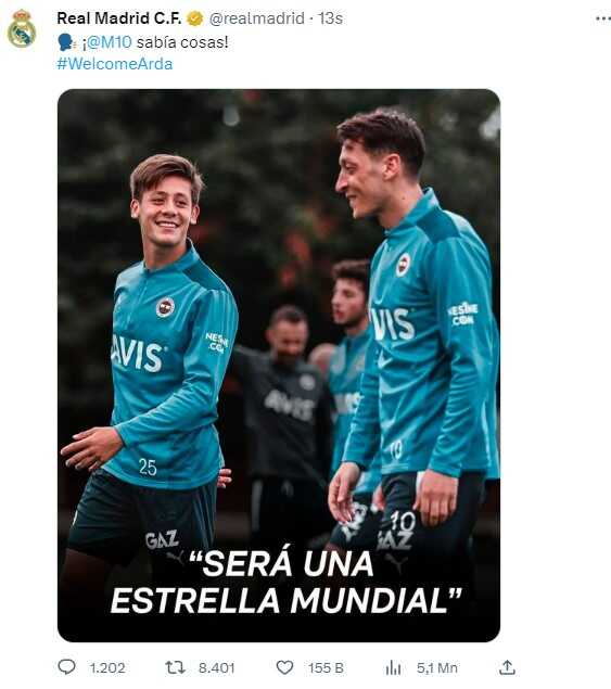 Bu ne hız Arda! Ayağının tozuyla Real Madrid tarihine geçti Bu ne hız Arda! Ayağının tozuyla Real Madrid tarihine geçti