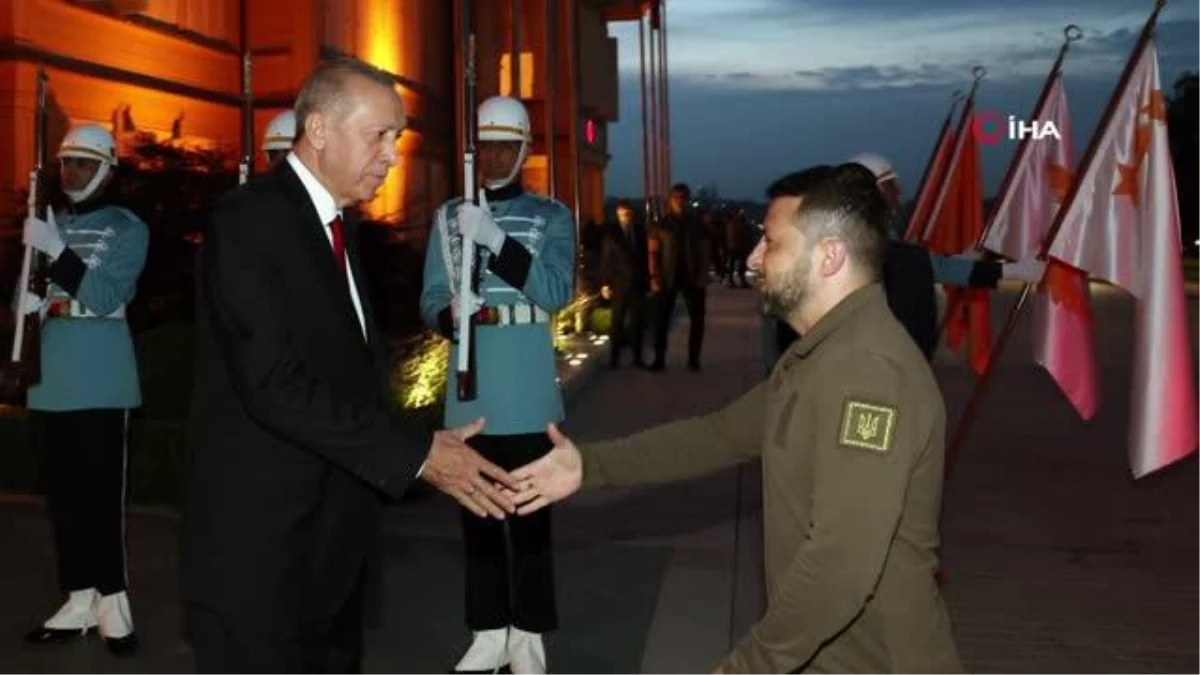 Cumhurbaşkanı Erdoğan, Ukrayna Devlet Başkanı Zelenski ile bir araya geldi