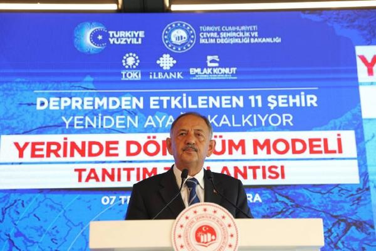 Deprem bölgesi için hibe ve kredi desteği ile \'Yerinde Dönüşüm\' projesi