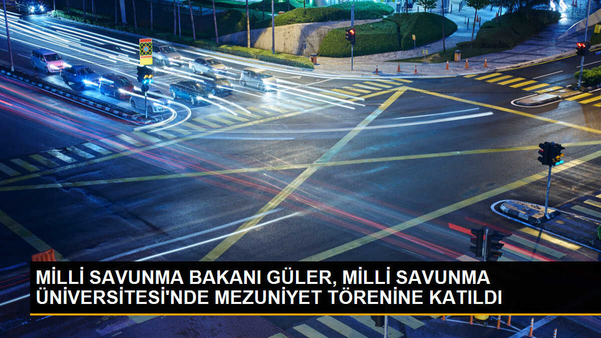 Milli Savunma Bakanı Yaşar Güler, Milli Savunma Üniversitesi\'nde mezuniyet törenine katıldı
