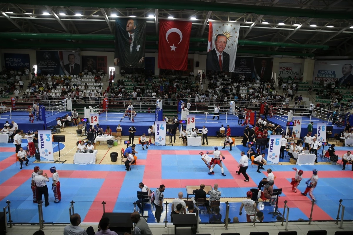 Mardin\'de Türkiye Kick Boks Şampiyonası Başladı