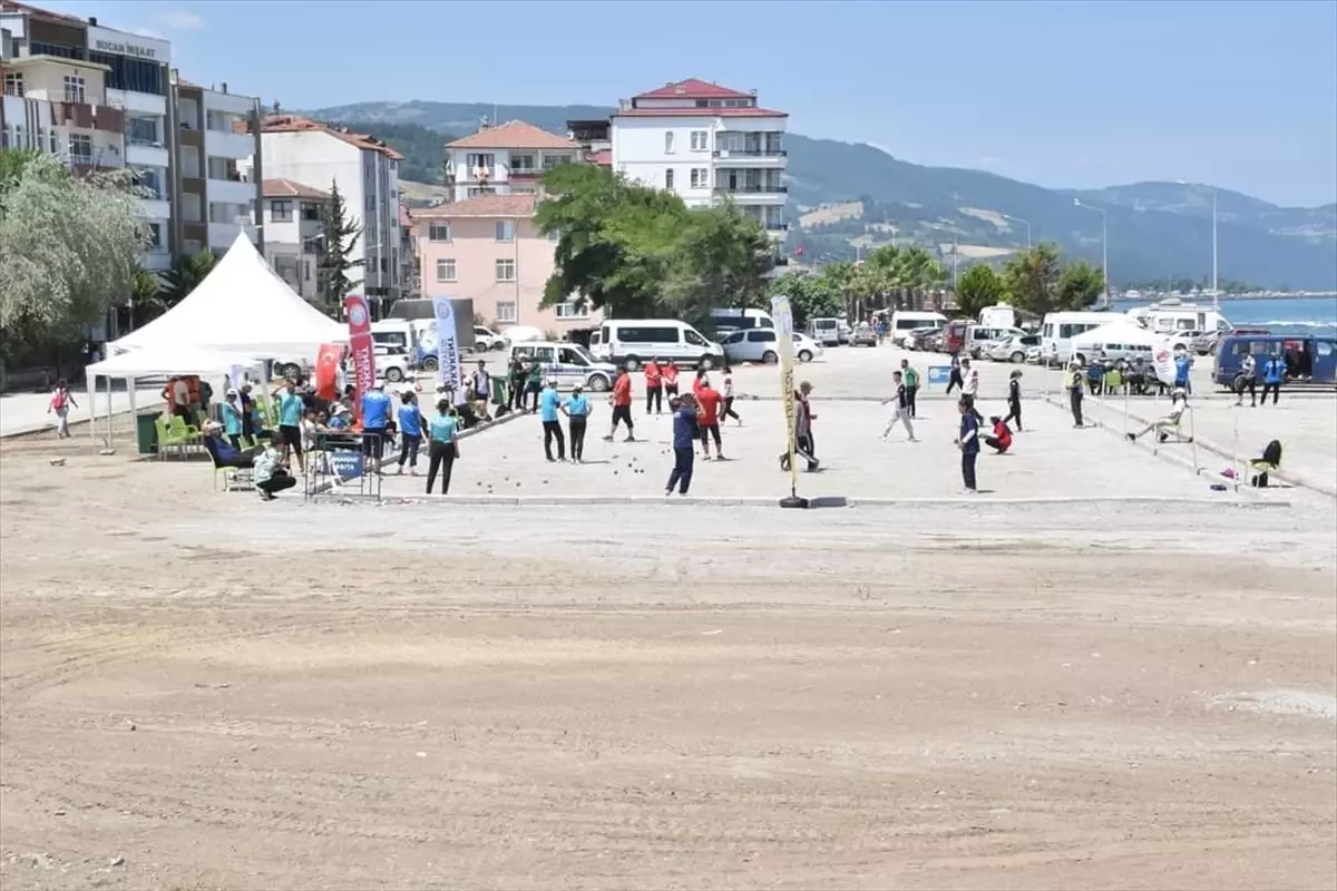 Samsun\'da Türkiye Petank Birinci Lig 2. etap müsabakaları başladı