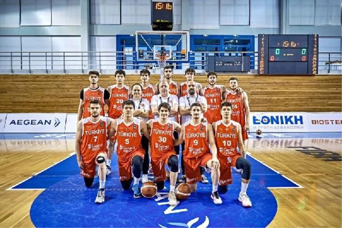 20 Yaş Altı Erkek Basketbol Milli Takımı İsrail\'e mağlup oldu