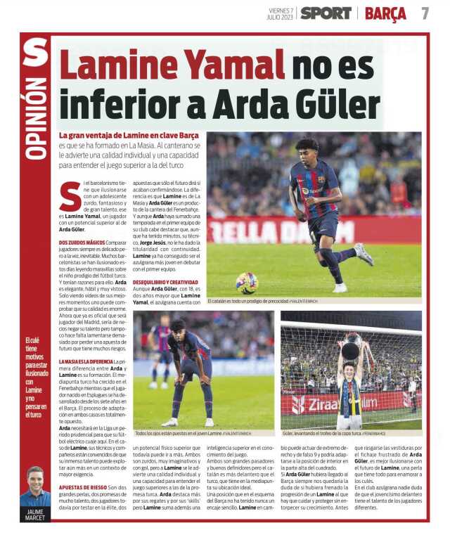 Barcelona, Arda Güler'in kuyusunu kazmaya başladı! İspanyol basınında çıkan haber olay oldu Barcelona, Arda Güler'in kuyusunu kazmaya başladı! İspanyol basınında çıkan haber olay oldu
