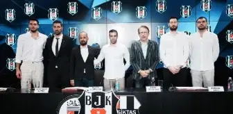 Beşiktaş Erkek Basketbol Takımı'nın yeni transferleri için imza töreni düzenlendi