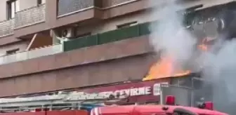 Beylikdüzü'nde Restoranda Yangın Çıktı
