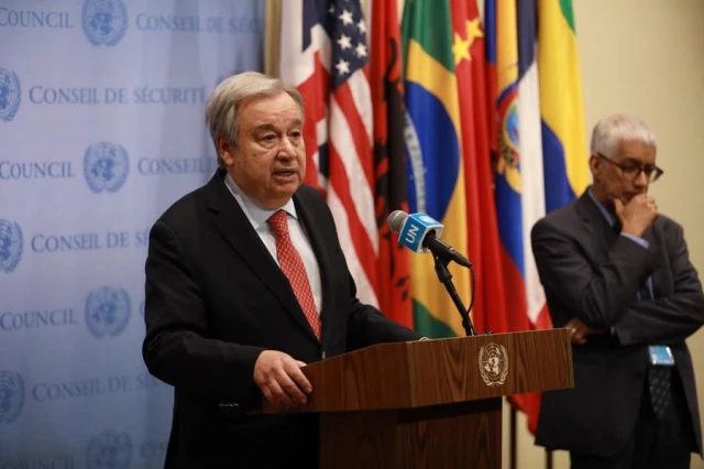 BM Genel Sekreteri Sözcüsü: BM Genel Sekreteri Misket Bombası Kullanımına Karşı