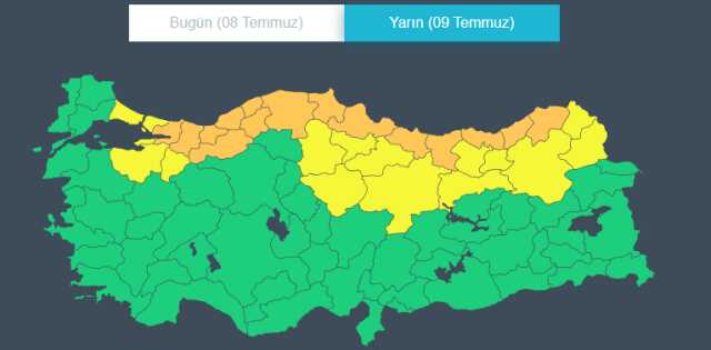 Meteoroloji ve AFAD'dan açıklamalar peş peşe geldi! 30 ilde kuvvetli yağış bekleniyor Meteoroloji ve AFAD'dan açıklamalar peş peşe geldi! 30 ilde kuvvetli yağış bekleniyor