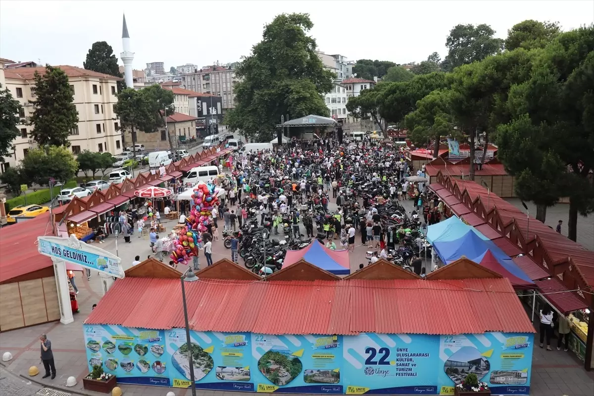 Ünye\'de 22. Uluslararası Kültür, Sanat ve Turizm Festivali Başladı