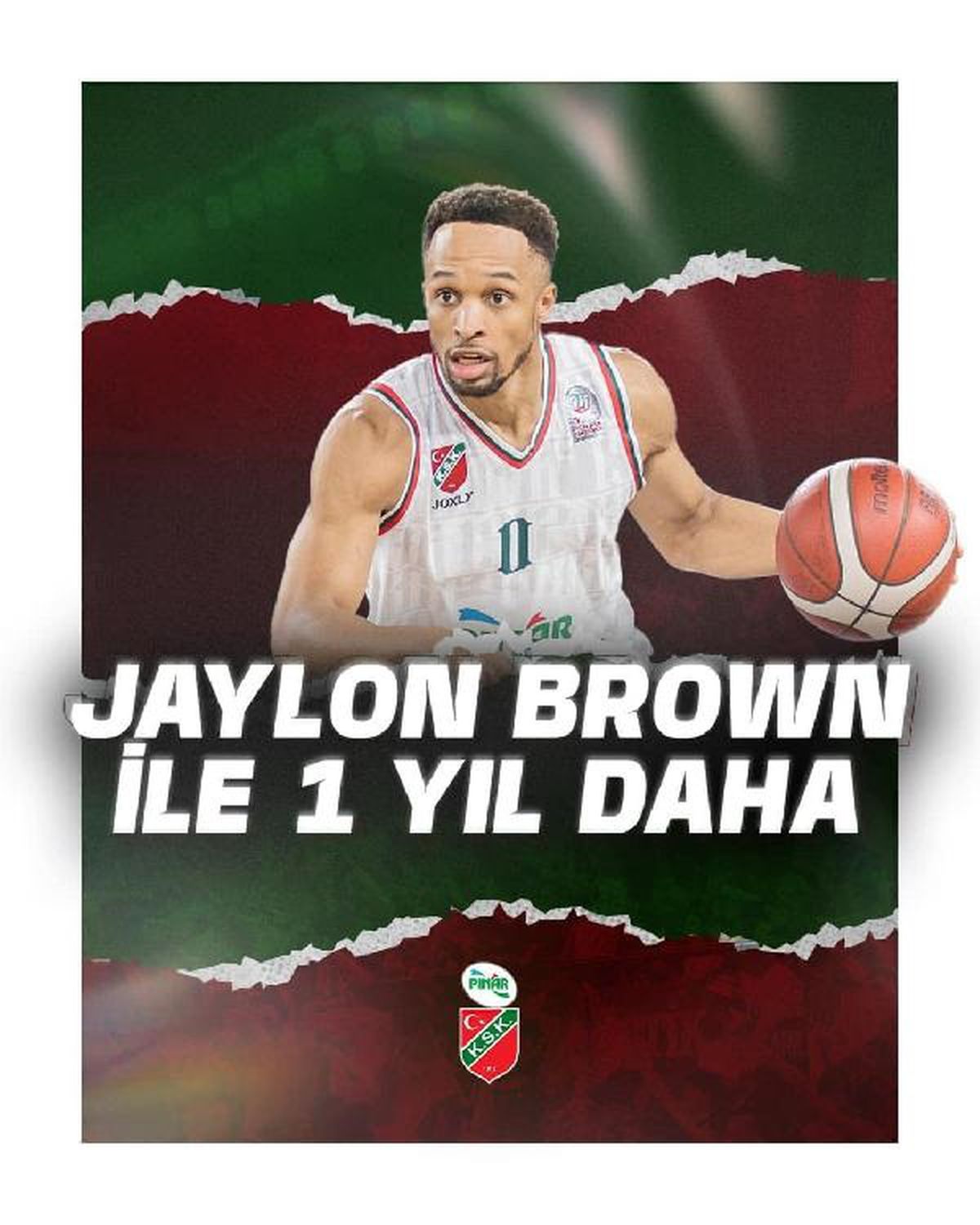 Pınar Karşıyaka, Jaylon Brown ile anlaşmaya vardı