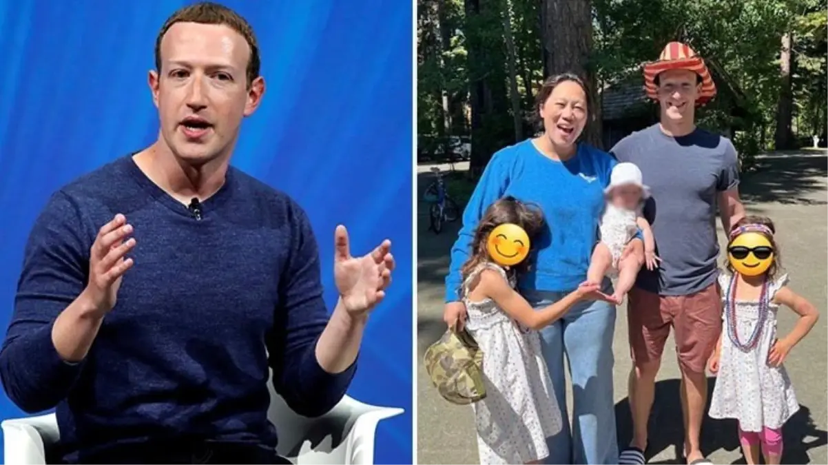 Zuckerberg\'in son fotoğrafında çocuklarının yüzünü gizlemesi endişe yarattı