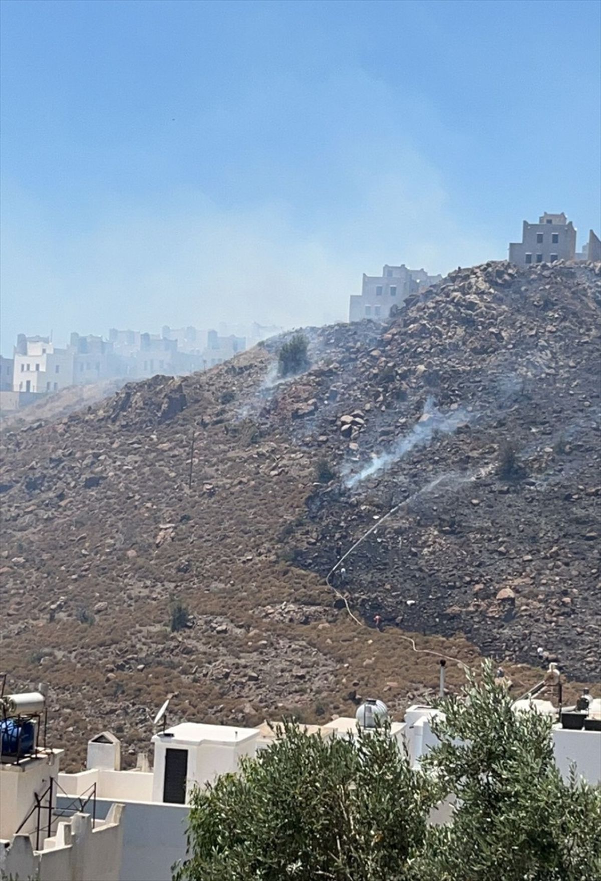 Bodrum\'da çıkan yangın kontrol altına alındı
