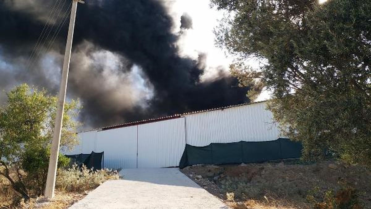 Bodrum\'da Hurdalık Deposunda Çıkan Yangın Sonrası Gazetecilere Tehdit