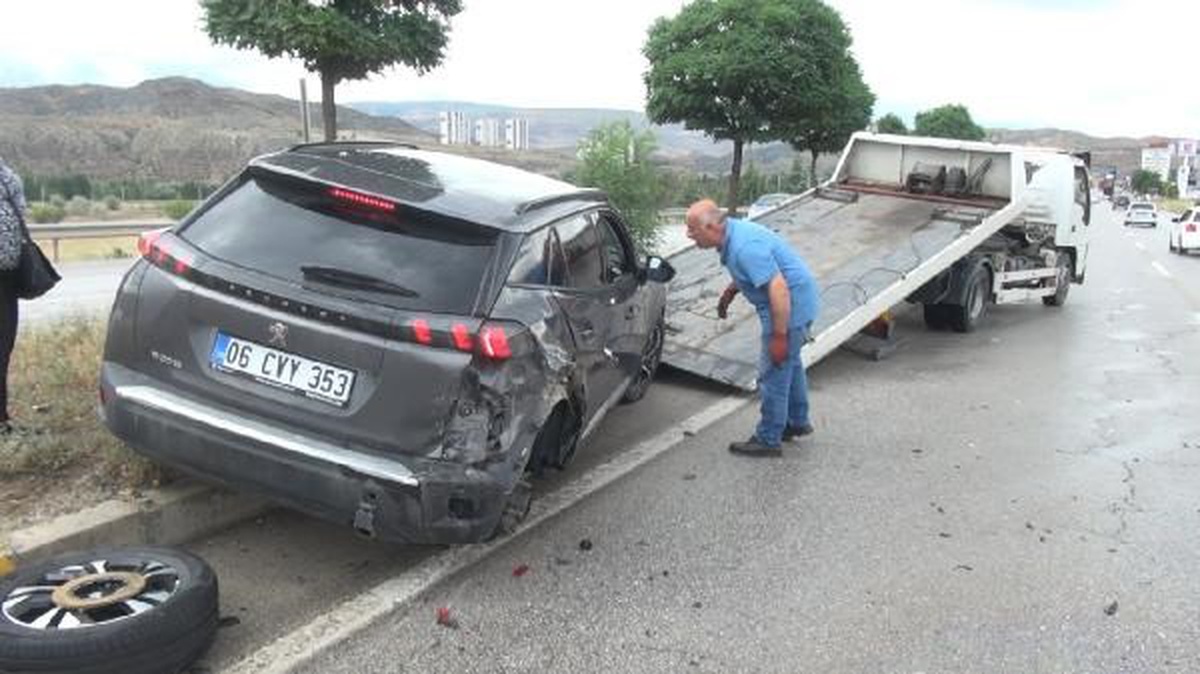 Kırıkkale\'de 5 ayrı trafik kazasında 8 kişi yaralandı