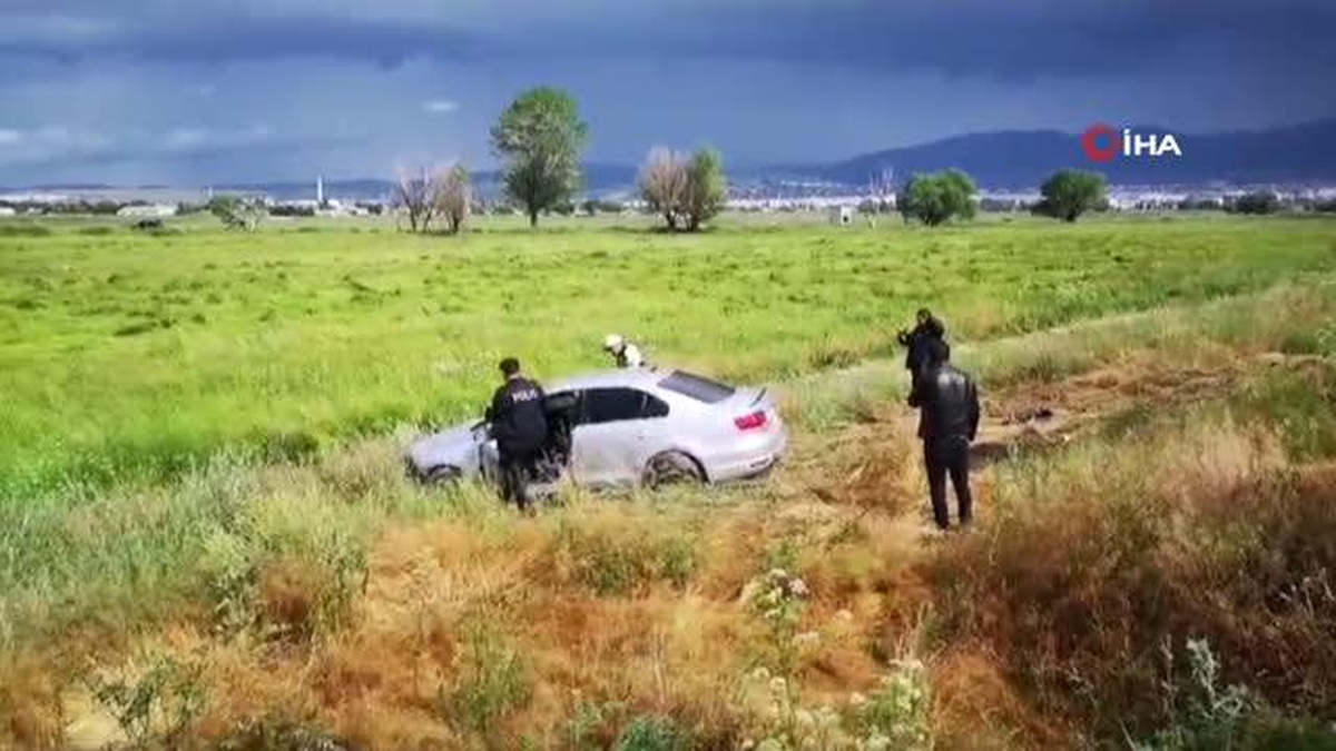 Sağanak yağış trafik kazalarına neden oldu