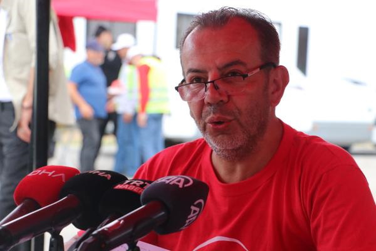 Tanju Özcan\'ın yürüyüşünde 7\'nci gün; Kahramankazan\'a yaklaştı