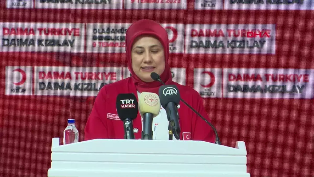 Türk Kızılay\'ın yeni başkanı, Prof. Dr. Fatma Meriç Yılmaz oldu