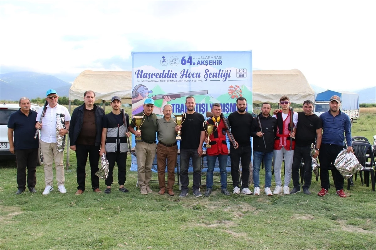 64. Uluslararası Akşehir Nasreddin Hoca Şenlikleri Trap Atışı Yarışması Yoğun Katılımla Gerçekleşti