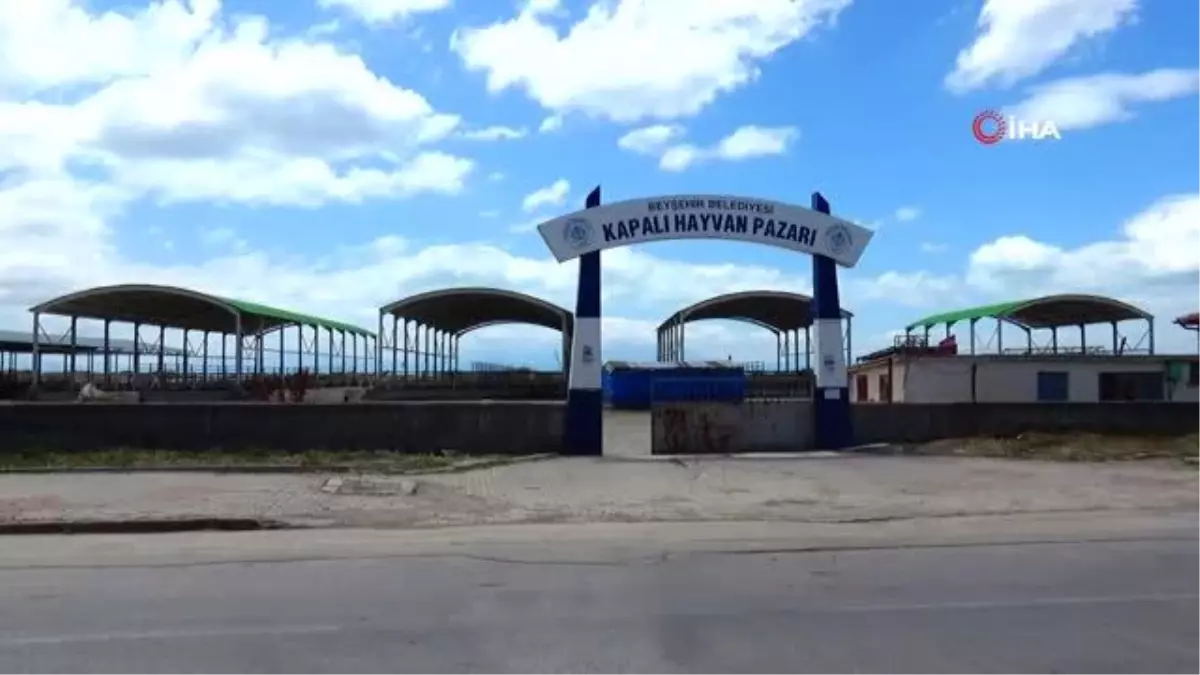 Beyşehir Hayvan Pazarı Şap Hastalığı Nedeniyle Kapatıldı
