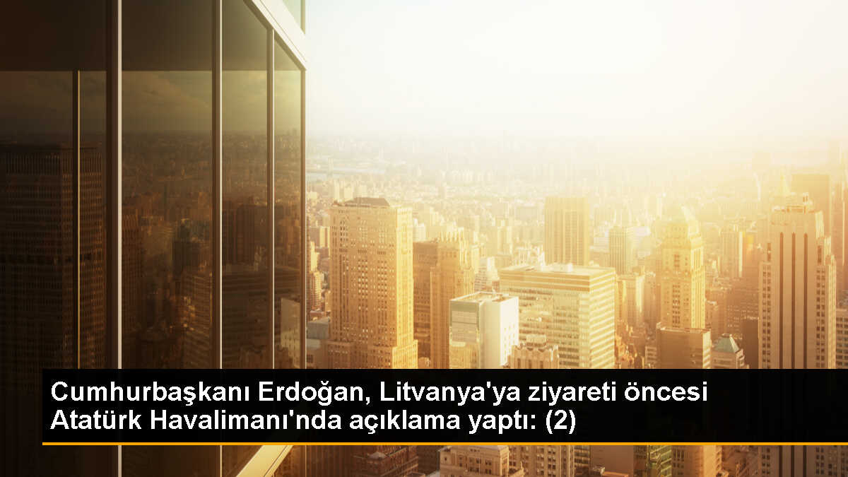Cumhurbaşkanı Erdoğan: Türkiye\'nin AB önünü açın, biz de diğer ülkelerin önünü açalım