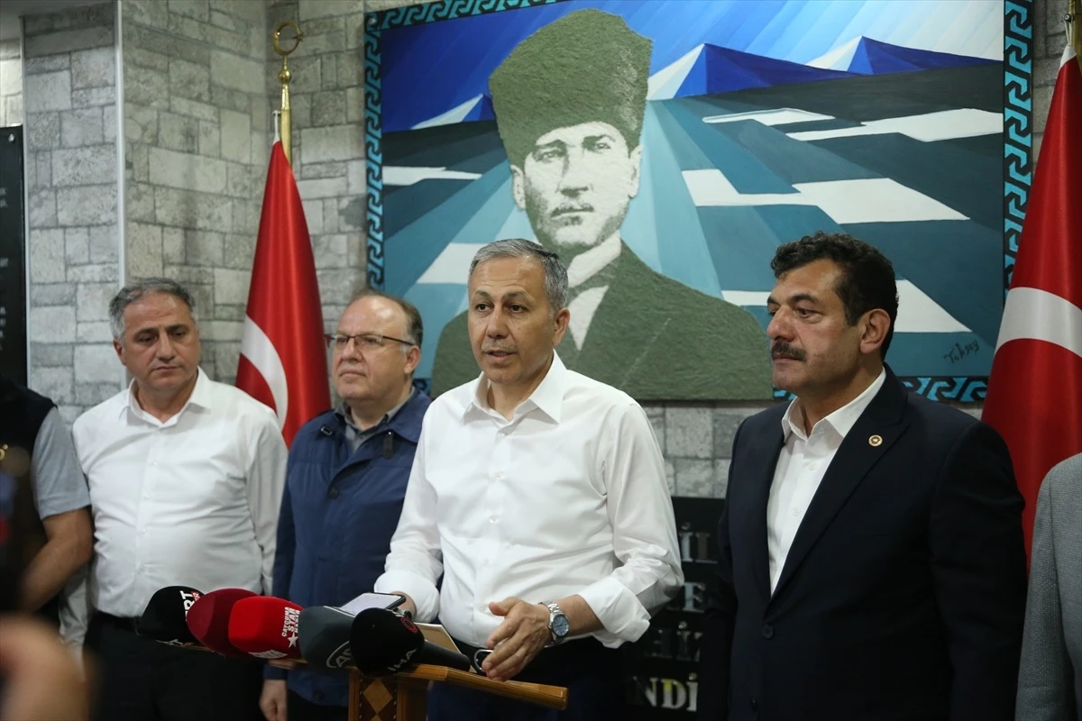 İçişleri Bakanı Yerlikaya: Zonguldak\'taki barajlardaki doluluk seviyesi makul seviyeye iniyor