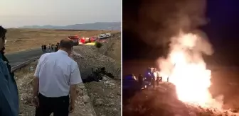 Şarampole uçan kamyonda yangın çıktı! 4 kişi hayatını kaybetti, 2 kişi ağır yaralandı
