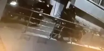 Şişli'de Motosiklet Hırsızlığı Güvenlik Kamerasında