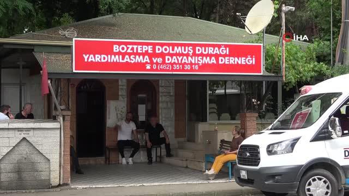 Trabzon\'un şoför Nebahat\'ı erkeklere taş çıkartıyor