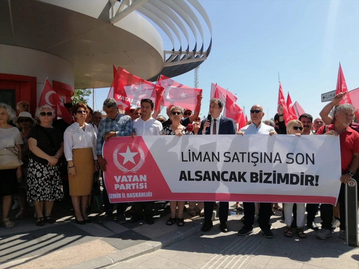 Vatan Partisi, Alsancak Limanı\'nın özelleştirilmesine karşı mücadele edecek