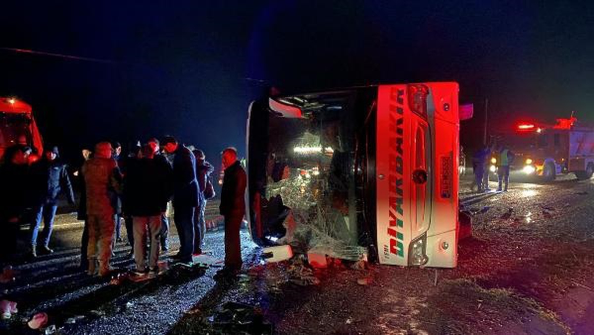 Diyarbakır\'da Otobüs Kazası İddianamesi Kabul Edildi