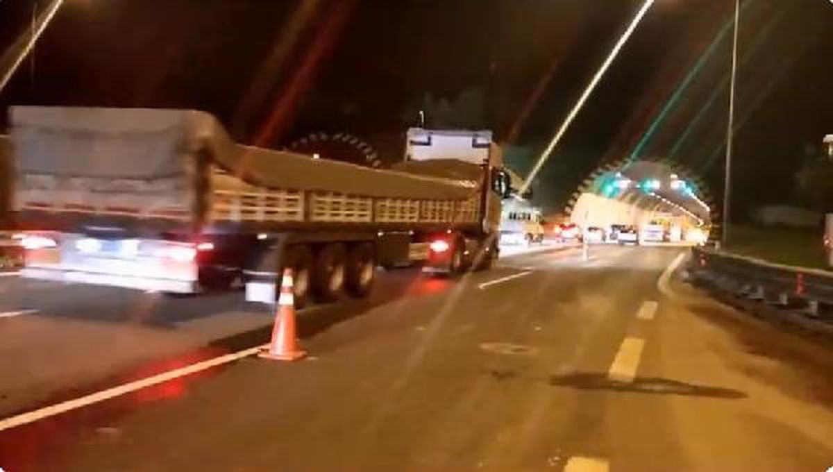 Bolu Dağı Tüneli İstanbul istikameti trafiğe açıldı
