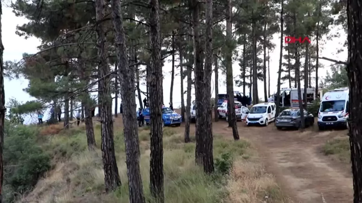 Tekirdağ\'da Park Edilen Otomobil Denize Düştü