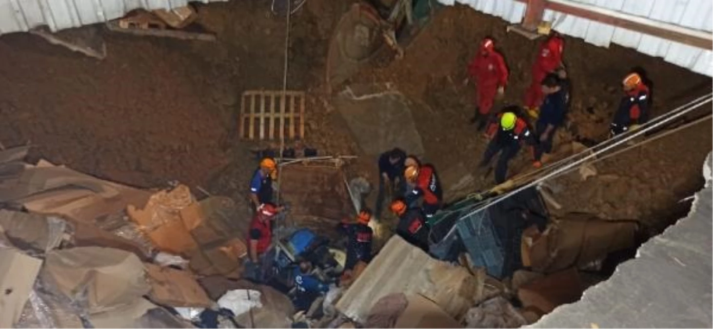 Giresun\'da su fabrikasında çökme: 2 işçi yaralı kurtarıldı, 1 işçi hala kayıp