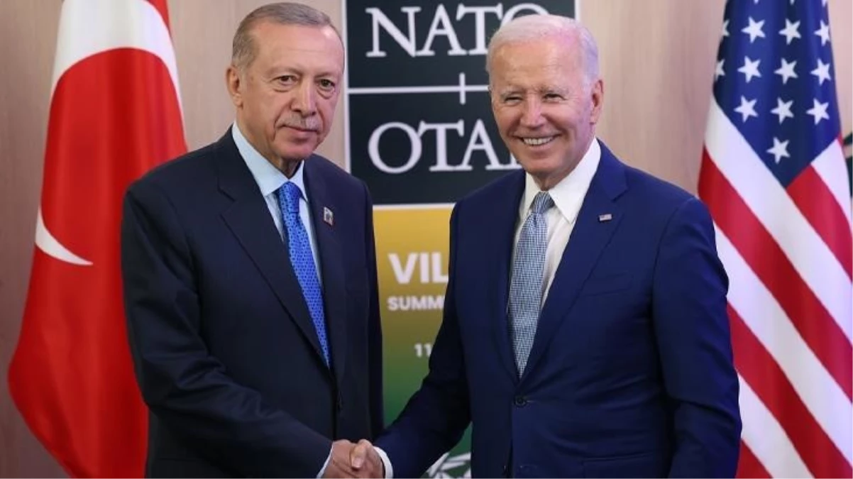 Cumhurbaşkanı Erdoğan, NATO Zirvesi\'nde Biden ile görüştü