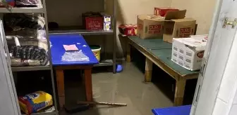 Kars'ın Akyaka ilçesinde şiddetli sağanak sonucu taşkın yaşandı