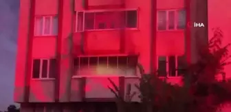 Kombi patlaması ev sakinlerini korkuttu