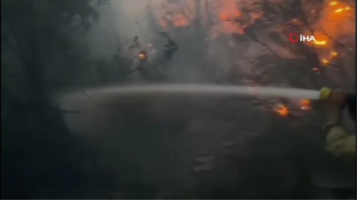 Mersin\'de gece başlayan orman yangını kontrol altına alındı