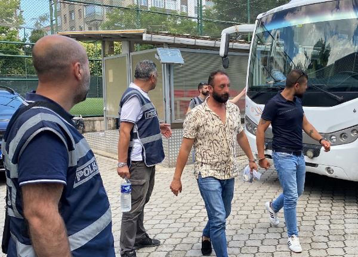 Samsun\'da Aranan 15 Şüpheli Gözaltına Alındı