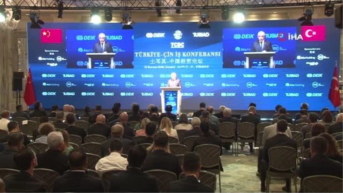 Türkiye-Çin İş Konferansı\'nda ikili ticaret masaya yatırıldı