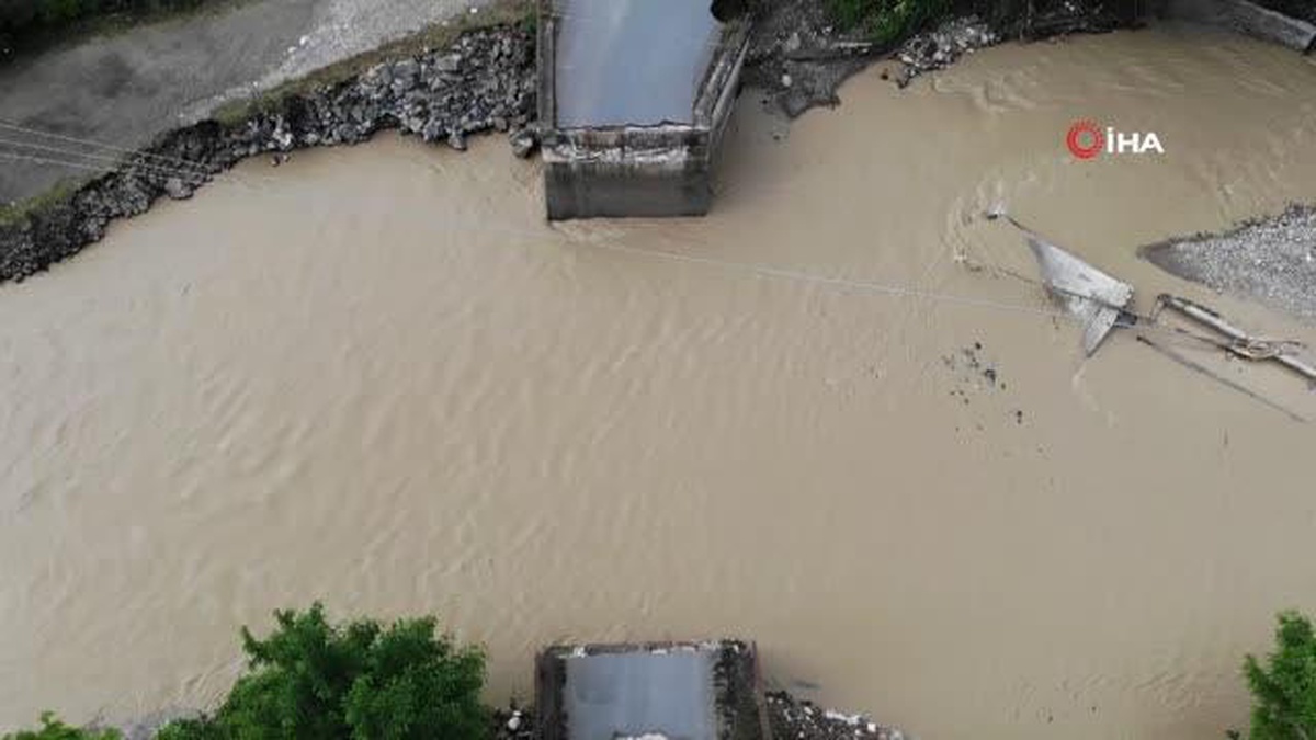 Türkülere konu olan Ordu\'nun dereleri yıktı geçti
